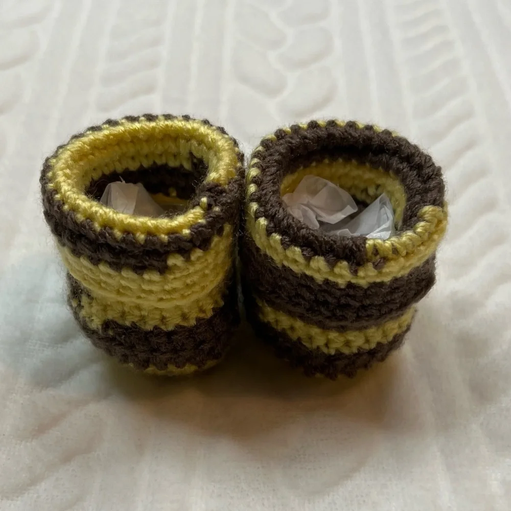 💗 ‎ *NEW* Handmade Crochet Baby Booties/Shoes/Slippers